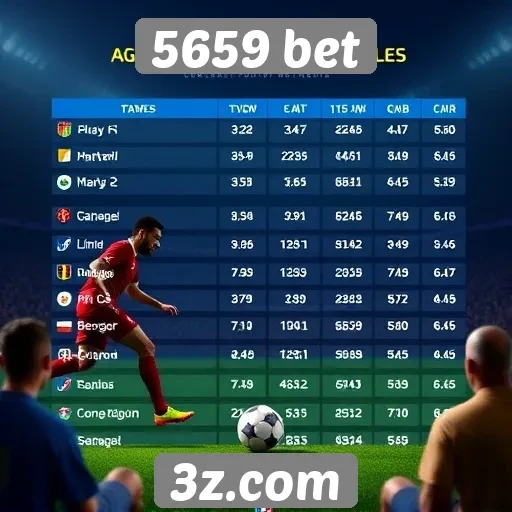 Estatísticas de jogadores no 5659 bet